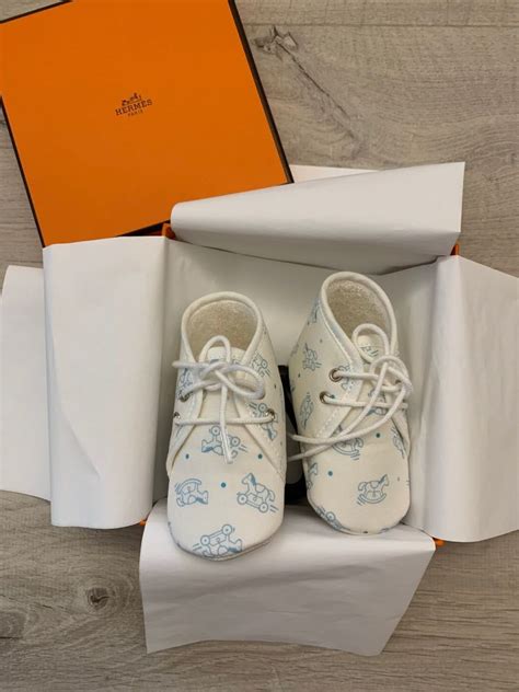 hermes bebe|Hermes baby booties.